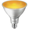 Philips 100W Equivalent Yellow PAR38 Medium Dimmable LED Bug Light Bulb 568279 501960