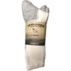 Hiwassee Trading Company Working Series Large White Crew Sock (4-Pack) 72375 711665