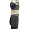 Hiwassee Trading Company Men's XL Charcoal Medium Weight Hiking Crew Sock 71684 756717