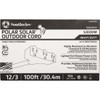 Coleman Cable Polar Solar 100 Ft. 12/3 Cold Weather 3-Outlet Extension Cord