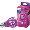 Philips Purple A19 Medium 4W Indoor/Outdoor LED Decorative Party Light Bulb
