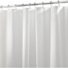 iDesign 72 In. x 72 In. White PEVA Shower Curtain Liner 12054