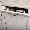 Knape & Vogt Real Solutions 11 In. White Steel In-Cabinet Sink Front Tray & Hinge Kit