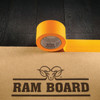 Ram Board Edge Tape 2-1-2 In. W x 180 Ft. L Floor Protection Tape, Safety Orange RBET 2.5-180 283062