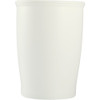 iDesign Kent 2 Gal. White Oval Wastebasket 93441 616580
