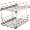 Real solutions 14" Dbl Pullout Basket RS-DBLMUB-14-FN