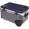 Igloo MaxCold Latitude 90 Qt. 2-Wheeled Cooler, Ash Gray & Aegean Sea 35175 897259