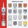 GE Seal & Fill Multi-Purpose Kitchen & Bath Sealant, Clear, 10 Oz. Cartridge 3005210 799077