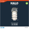 Halo 17.7W LED Vapor Tight Gray Barn Light Fixture VT1730 563825