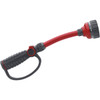 Orbit Pro Flo 14 In. 7-Pattern D-Grip Water Wand, Red & Black 58995