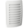 Westek White Dusk To Dawn LED Louver Decoplug Night Light NL-DPLV-W 526691