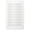 Westek White Dusk To Dawn LED Louver Decoplug Night Light NL-DPLV-W 526691
