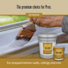 PRO-HIDE GOLD ULTRA Int Flat Clear Bs Paint 028.0061004.007 771534