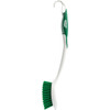 Libman 17.63 In. 95% Recycled PET Water Bottles Sanoprene Handle Scrub Brush 10 601787