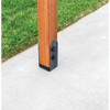 Simpson Strong-Tie Outdoor Accents ZMAX 4X4 Post Base APB44 Pack of 8 100593