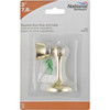 National Hardware Polished Brass Magnetic Rigid Door Stop N328-161 201300