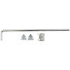 National Hardware 1-2 In. X 18 In. Zinc Plated Steel Cane Bolt N177-196 201451