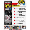 Flex Tape 3 In. x 4 In. Mini Repair Tape, White (2-Count) TFSWHTMINI 791098