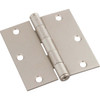 National Hardware 3 In. Satin Nickel Square Door Hinge N830-250