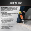 DAP 10 Oz. Heavy Duty Construction Adhesive 7079827509 771817