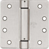 National Hardware 4 In. Satin Nickel 5/8 In. Radius Spring Door Hinge N351-023