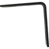 National Hardware 3.1 In. x 1.5 In. Black Heavy-Duty Corner Brace N351-463 200886