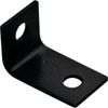 National Hardware 2.5 In. x 1.5 In. Black Heavy Duty Offset Leg Corner Brace