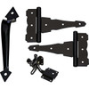 National Hardware Black Decorative Gate Kit N343-467