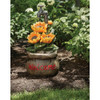 Best Garden 13 In. W. x 28 In. H. x 13 In. L. Polyresin Sunflower Fountain WXF05006 802062