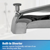 Do it Best Universal Fit Chrome Bathtub Spout with Diverter DIB825-35 417422