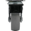 Shepherd Hardware 2 In. Thermoplastic Swivel Plate Caster with Brake 3542 201270