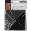 Deckorators 4 In. x 4 In. Metal Black Post Cap 158499 160204
