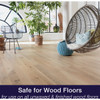 Bona 5 In. W. x 17 In. L. Wet Hardwood Floor Cleaning Pads (12-Pack) AX0003506 601459
