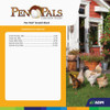 ADM Pen Pals 25 Lb. Poultry Scratch Block Chicken Feed 70741AAA6A 704436