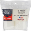 Best Look By Wooster 3 In. x 3-8 In. Woven Fabric Roller Cover (2-Pack) DR433-3 772292