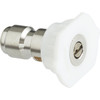 Forney Quick Connect 4.5mm 40 Deg. White Pressure Washer Spray Tip 75156 Forney Quick Connect 4.5mm 40 Deg. White Pressure Washer Spray Tip 75156