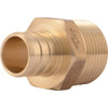SharkBite 3/4 In. CF x 3/4 In. MPT Brass PEX Adapter UC134LFA10