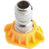 Forney Quick Connect 4.5mm 15 Deg. Yellow Pressure Washer Spray Tip 75153 705671