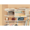 Organized Living FreedomRail 2 Ft. W. x 14 In. D Melamine Closet Shelf, White 7313142411 208714