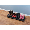 XL 18.9 In. x 39.3 In. Black Recycled Plastic Boot Tray KS151(ST)-1 603018