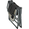 Outdoor Expressions Black Polyester Director Camp Folding Chair with Side Table AC3008A 801517
