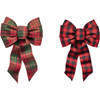 Holiday Trims 8.5x14asst Trad Wire Bow 7958 Pack of 12
