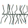 Holiday Wonderland Multi 768-Bulb LED Cluster Light Set with Dark Green Wire
