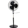 Denali Aire 18 In. 3-Speed Black Oscillating Pedestal Fan with Remote 1DAFP18R