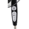 Denali Aire 18 In. 3-Speed Black Oscillating Pedestal Fan with Remote 1DAFP18R 500918
