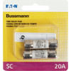 Bussmann 20A Midget Cartridge Time Delay Cartridge Fuse (2-Pack) BP-SC-20 500944