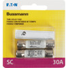 Bussmann 30A Midget Cartridge Time Delay Cartridge Fuse (2-Pack) BP-SC-30 500945