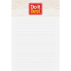 Do it Best 5 In. x 8 In. Lined 50-Sheet Note Pad 9405DIB Pack of 6 991546