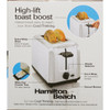 Hamilton Beach 2-Slice Brushed Stainless Steel Toaster 22910G 602747