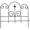 Panacea 16 In. H x 18 In. L Metal Decorative Border Fence 89382